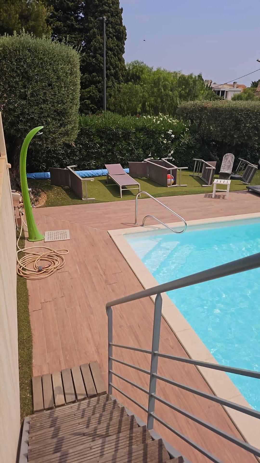 Petit Paradis A Bandol T4 Piscine Clim Parking Fibre Coffre-Fort Exterior photo